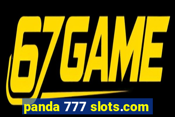 panda 777 slots.com